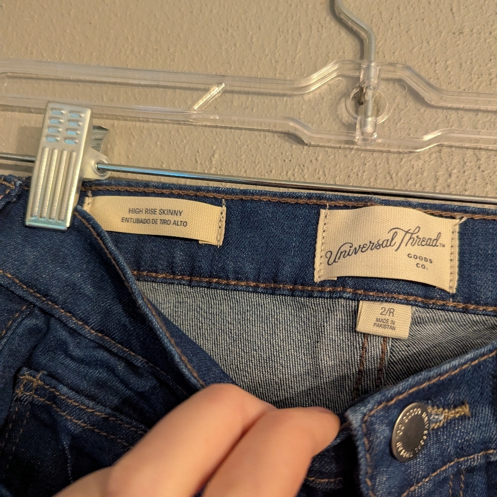 High-Rise Skinny Jeans - Medium Wash 2 Reg - Picture 5 of 8